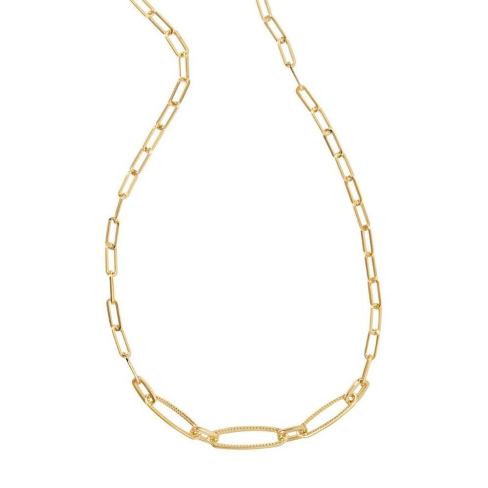 Kendra Scott Etta 14K Gold Over Brass Chain Necklace - Gold